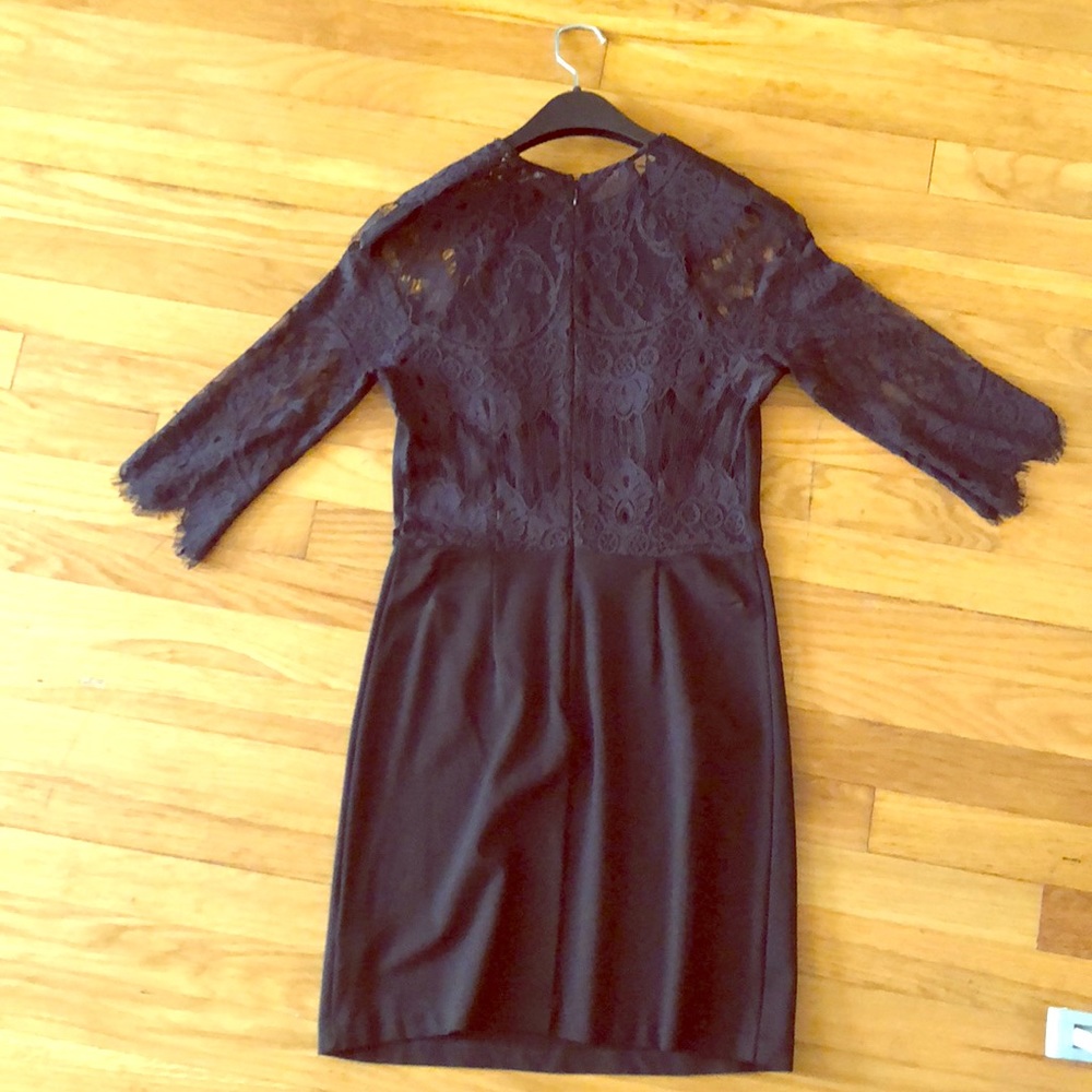 REVOLVE Black Lace Dress